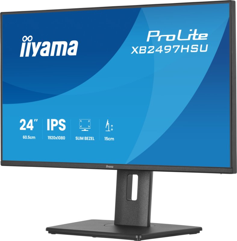 iiyama ProLite / XB2497HSU-B1 / 23,8" / IPS / FHD / 120Hz / 4ms / Černá - obrázek č. 3