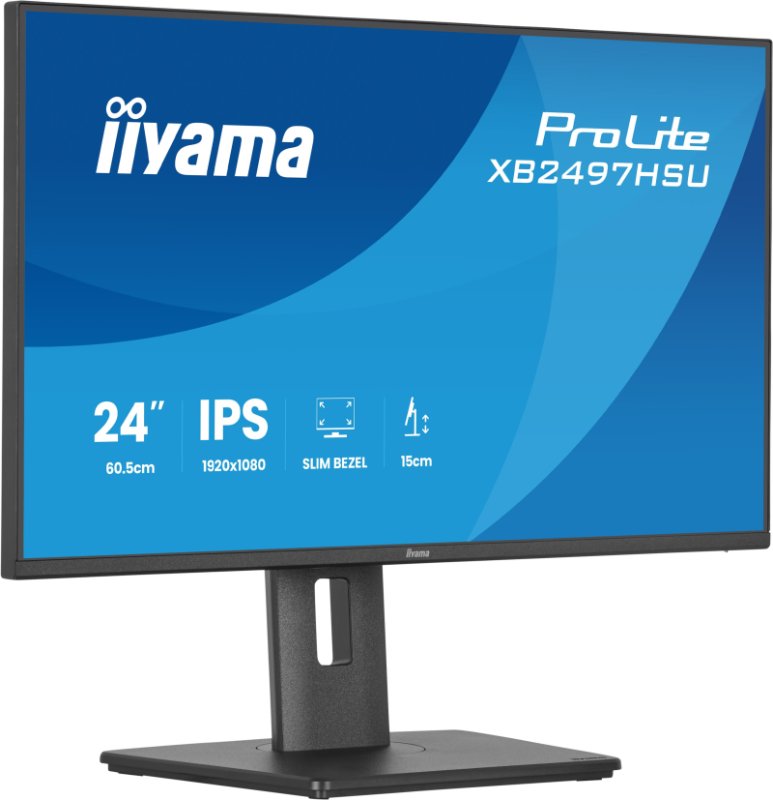 iiyama ProLite / XB2497HSU-B1 / 23,8" / IPS / FHD / 120Hz / 4ms / Černá - obrázek č. 2