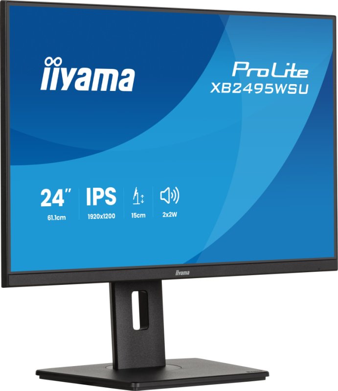 iiyama ProLite / XB2495WSU-B1 / 24,1" / IPS / 1900x1200 / 100Hz / 4ms / Černá - obrázek č. 4