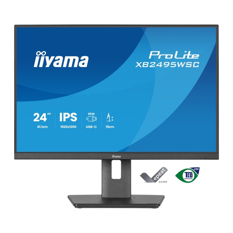 24" iiyama XB2495WSC-B1:IPS,WXGA,USB-C,HAS - obrázek č. 12