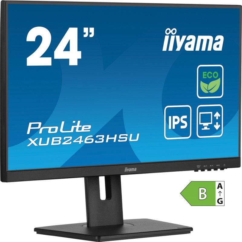 iiyama ProLite/ XUB2463HSU-B1/ 23,8"/ IPS/ FHD/ 100Hz/ 3ms/ Black/ 3R - obrázek č. 5