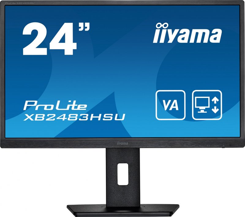 iiyama ProLite/ XB2483HSU-B5/ 23,8"/ VA/ FHD/ 75Hz/ 4ms/ Black/ 3R - obrázek produktu