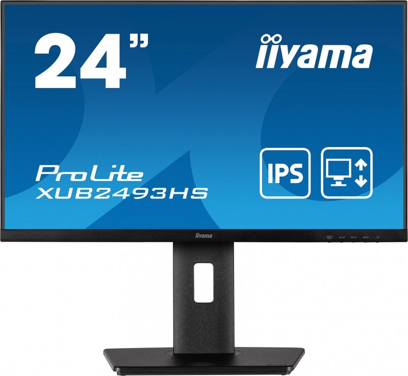 iiyama ProLite/ XUB2493HS-B5/ 23,8"/ IPS/ FHD/ 75Hz/ 4ms/ Black/ 3R - obrázek produktu