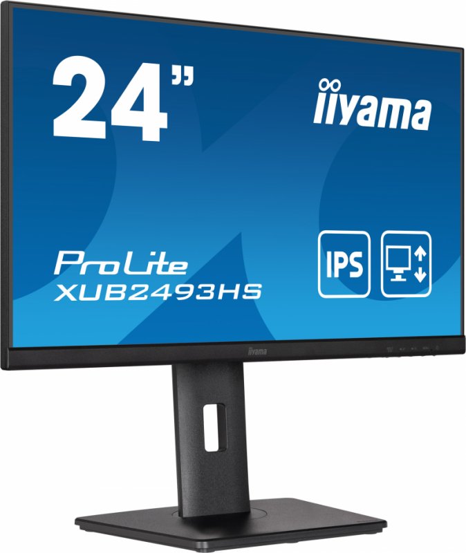 iiyama ProLite/ XUB2493HS-B5/ 23,8"/ IPS/ FHD/ 75Hz/ 4ms/ Black/ 3R - obrázek č. 1
