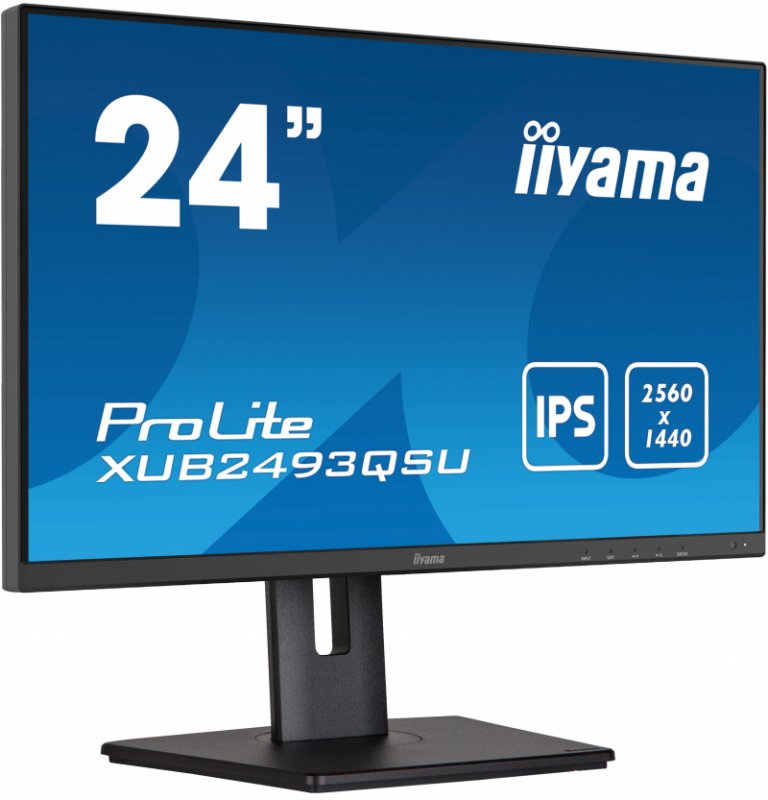 iiyama ProLite/ XUB2493QSU-B5/ 23,8"/ IPS/ QHD/ 60Hz/ 4ms/ Black/ 3R - obrázek č. 1