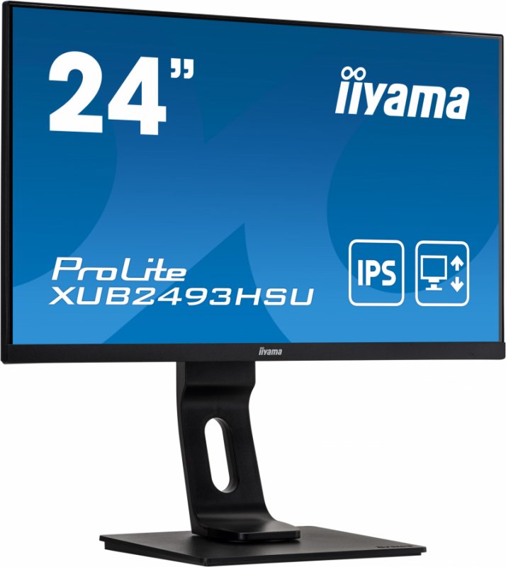 iiyama ProLite/ XUB2493HSU-B1/ 23,8"/ IPS/ FHD/ 60Hz/ 4ms/ Black/ 3R - obrázek č. 1