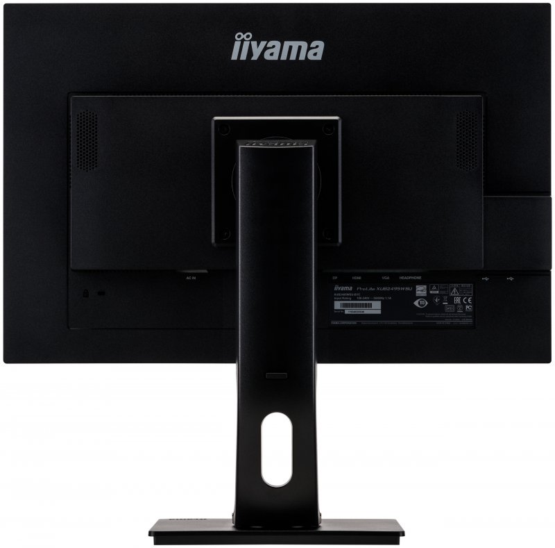 24" iiyama XUB2495WSU-B1: IPS, 1920x1200, 16:10, 300cd/ m2, 5ms, VGA, HDMI, DP, height, pivot, černý - obrázek č. 5