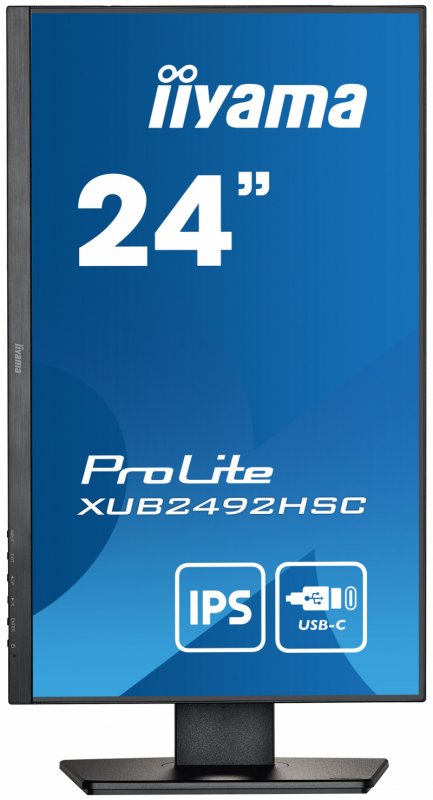 iiyama ProLite/ XUB2492HSC-B5/ 24"/ IPS/ FHD/ 75Hz/ 4ms/ Black/ 3R - obrázek č. 1