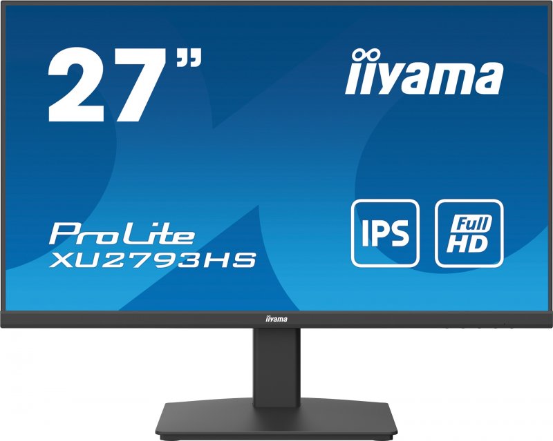 iiyama ProLite/ XU2793HS-B5/ 27"/ IPS/ FHD/ 75Hz/ 4ms/ Black/ 3R - obrázek produktu