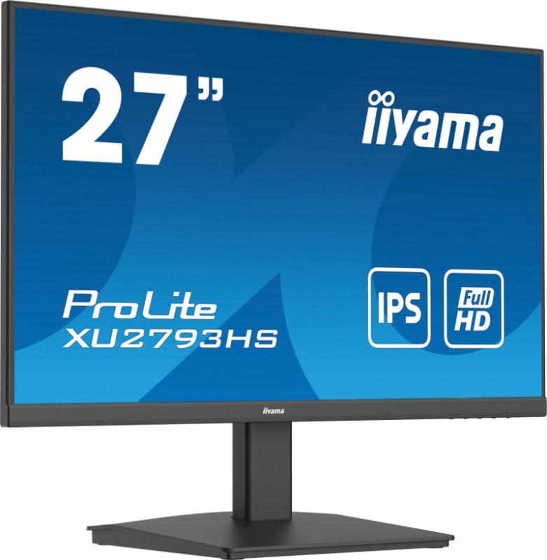 iiyama ProLite/ XU2793HS-B6/ 27"/ IPS/ FHD/ 100Hz/ 1ms/ Black/ 3R - obrázek č. 1
