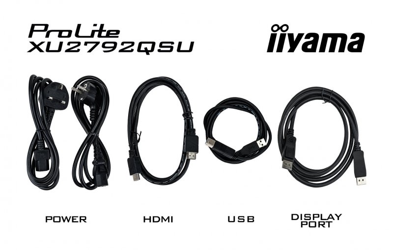 iiyama ProLite/ XU2792QSU-B6/ 27"/ IPS/ QHD/ 100Hz/ 0,4ms/ Black/ 3R - obrázek č. 3