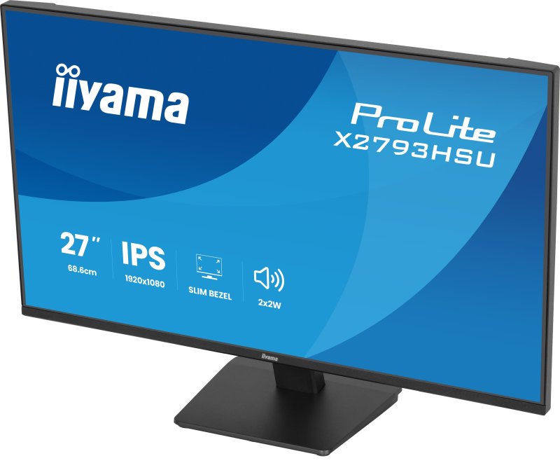 iiyama ProLite / X2793HSU-B1 / 27" / IPS / FHD / 120Hz / 1ms / Černá - obrázek č. 2