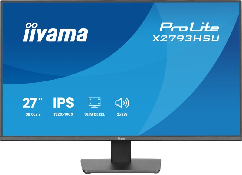 iiyama ProLite / X2793HSU-B1 / 27" / IPS / FHD / 120Hz / 1ms / Černá - obrázek produktu