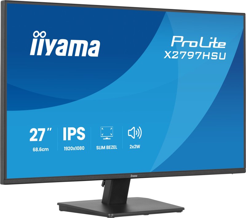 iiyama ProLite / X2797HSU-B1 / 27" / IPS / FHD / 120Hz / 4ms / Černá - obrázek č. 1