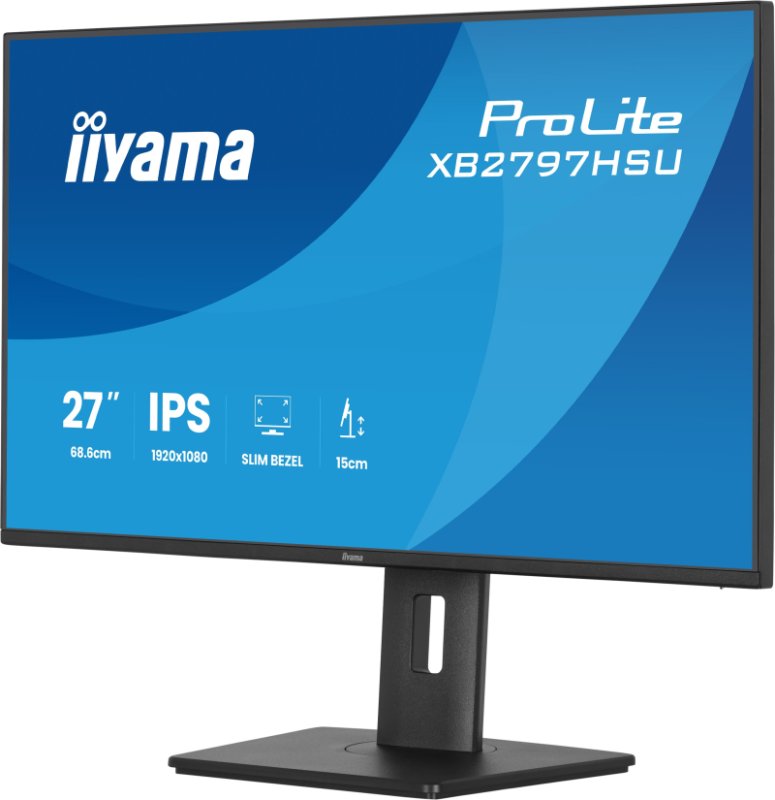 iiyama ProLite / XB2797HSU-B1 / 27" / IPS / FHD / 120Hz / 4ms / Černá - obrázek č. 3