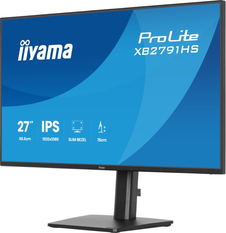 iiyama ProLite / XB2791HS-B1 / 27" / IPS / FHD / 120Hz / 1ms / Černá - obrázek č. 5