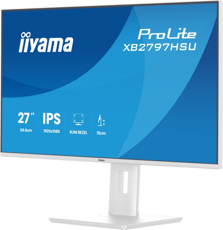 iiyama ProLite / XB2797HSU-W1 / 27" / IPS / FHD / 120Hz / 1ms / Bílá - obrázek č. 5