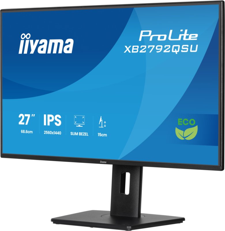 iiyama ProLite / XB2792QSU-B1 / 27" / IPS / QHD / 120Hz / 3ms / Černá - obrázek č. 3
