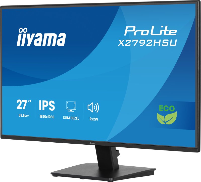 iiyama ProLite / X2792HSU-B1 / 27" / IPS / FHD / 120Hz / 3ms / Černá - obrázek č. 2