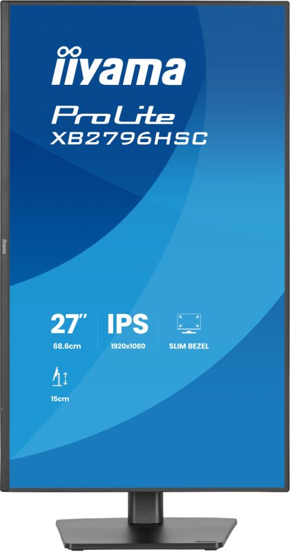 iiyama ProLite / XB2796HSC-B1 / 27" / IPS / FHD / 144Hz / 3ms / Černá - obrázek č. 1