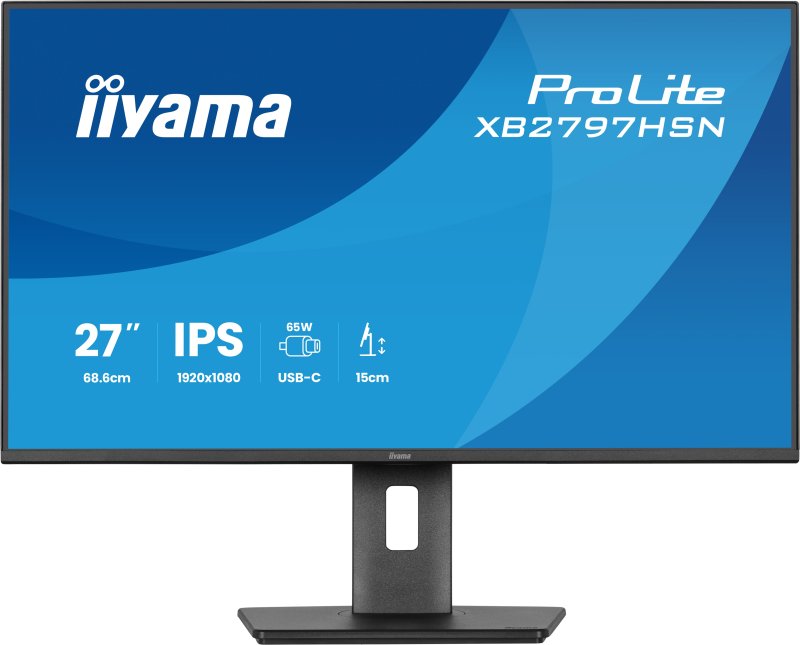 iiyama ProLite / XB2797HSN-B1 / 27" / IPS / FHD / 120Hz / 1ms / Černá - obrázek produktu