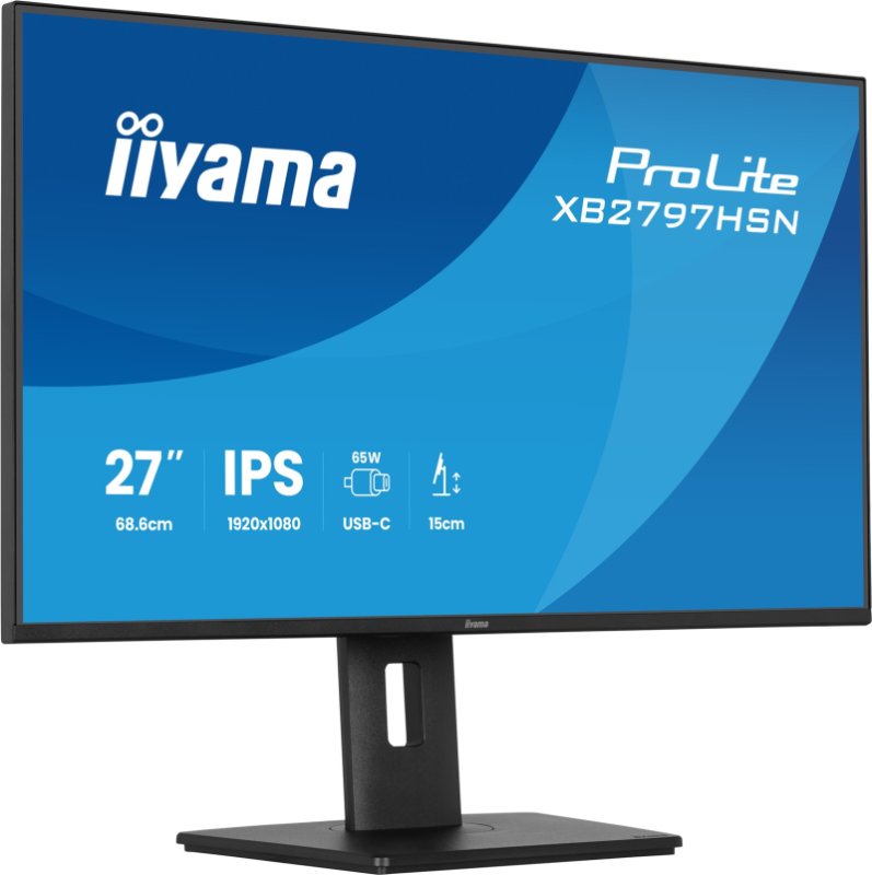 iiyama ProLite / XB2797HSN-B1 / 27" / IPS / FHD / 120Hz / 1ms / Černá - obrázek č. 1