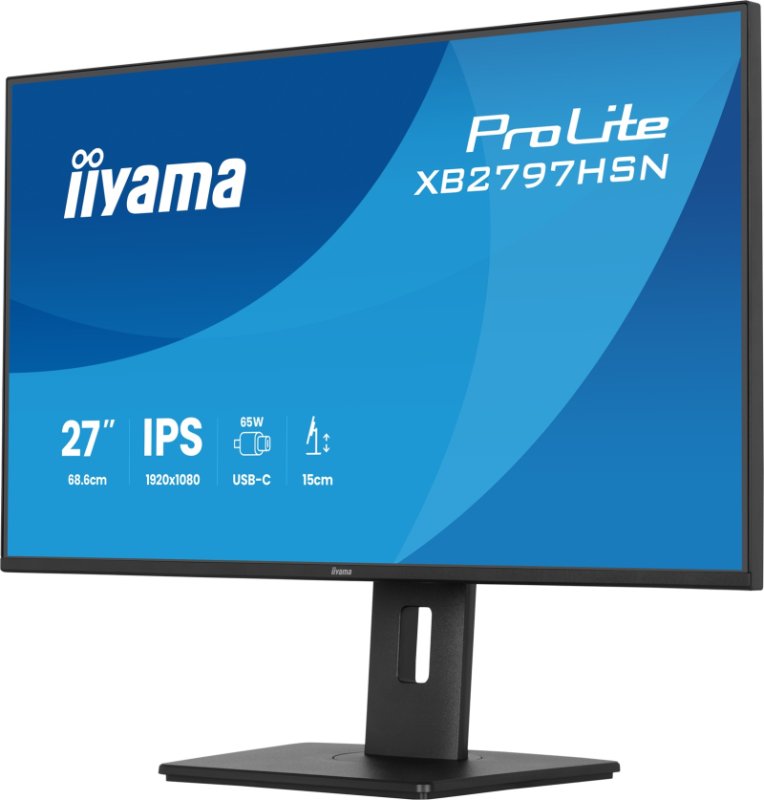 iiyama ProLite / XB2797HSN-B1 / 27" / IPS / FHD / 120Hz / 1ms / Černá - obrázek č. 4