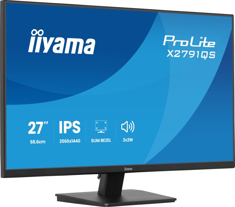 27" iiyama X2791QS-B1:IPS,QHD,HDMI,DP - obrázek č. 1