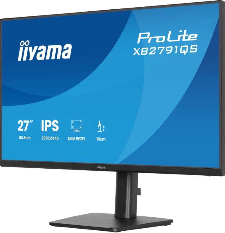 iiyama ProLite / XB2791QS-B1 / 27" / IPS / QHD / 75Hz / 1ms / Černá - obrázek č. 5