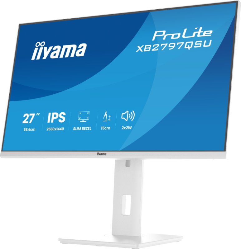 iiyama ProLite / XB2797QSU-W1 / 27" / IPS / QHD / 75Hz / 1ms / Bílá - obrázek č. 16
