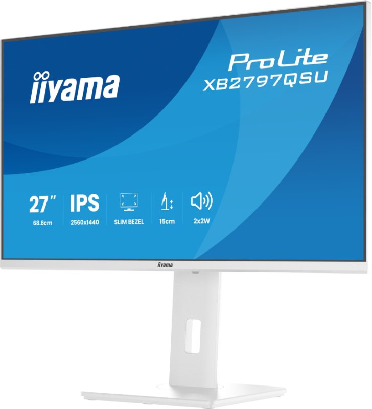 iiyama ProLite / XB2797QSU-W1 / 27" / IPS / QHD / 75Hz / 1ms / Bílá - obrázek č. 15
