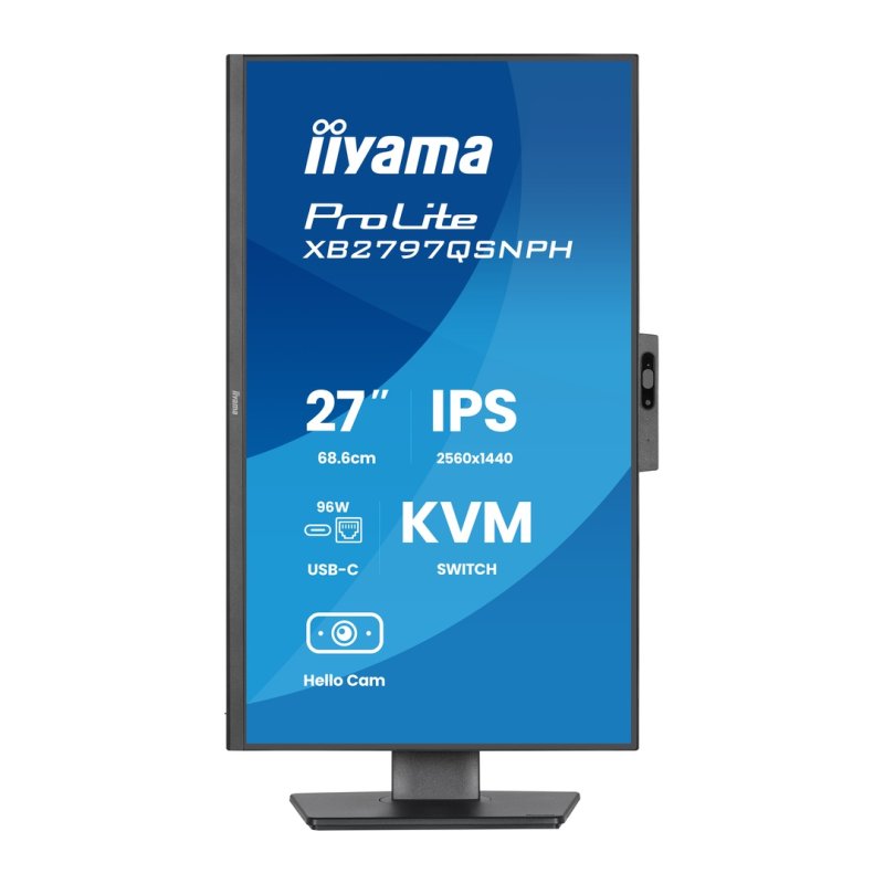 27" iiyama XB2797QSNPH-B1:IPS,QHD,USB-dock,cam - obrázek č. 19