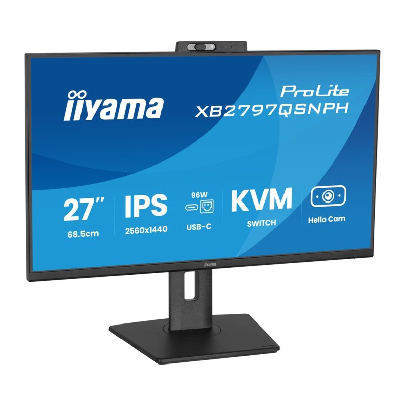 27" iiyama XB2797QSNPH-B1:IPS,QHD,USB-dock,cam - obrázek č. 21
