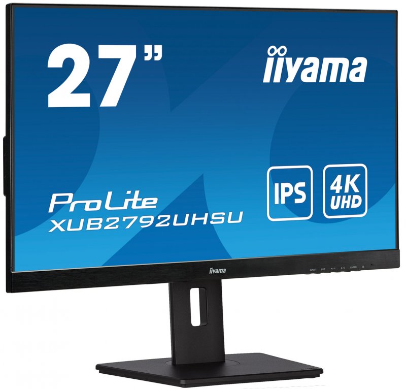 iiyama ProLite/ XUB2792UHSU-B5/ 27"/ IPS/ 4K UHD/ 60Hz/ 4ms/ Black/ 3R - obrázek č. 1