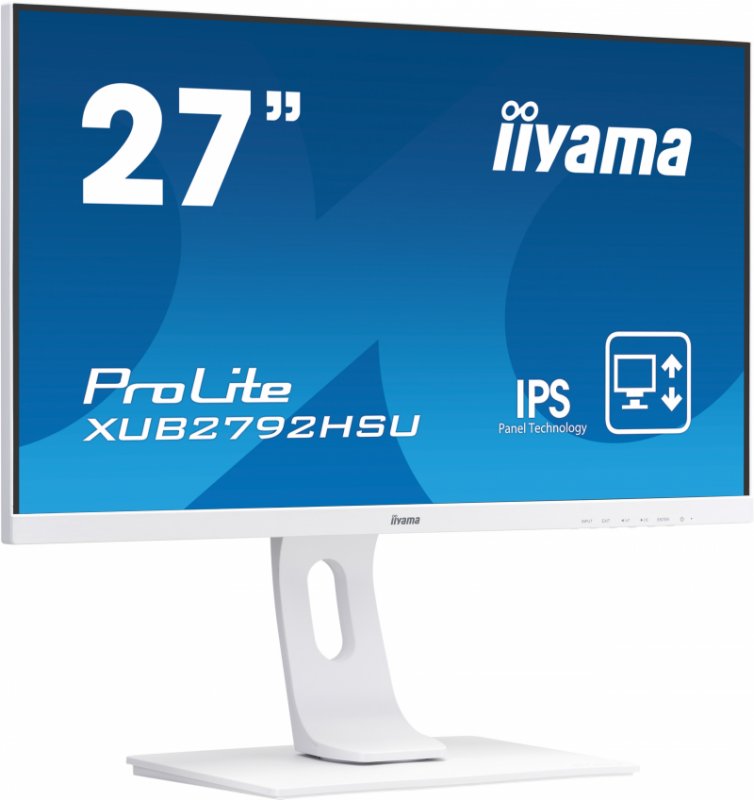 iiyama ProLite/ XUB2792HSU-W1/ 27"/ IPS/ FHD/ 75Hz/ 4ms/ White/ 3R - obrázek č. 1