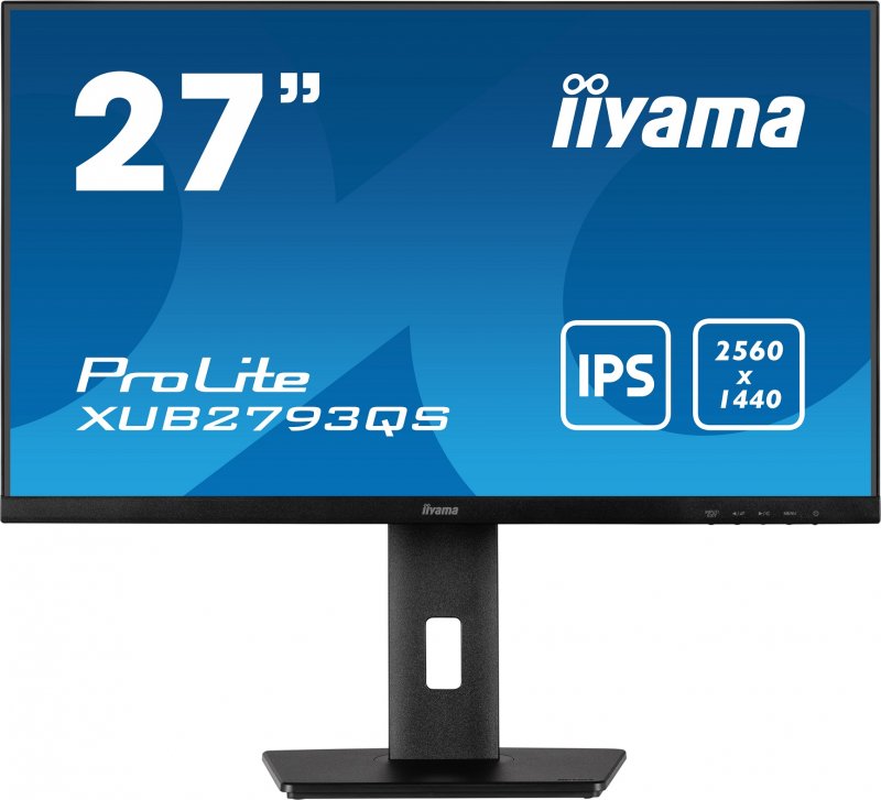 iiyama ProLite/ XUB2793QS-B1/ 27"/ IPS/ QHD/ 75Hz/ 1ms/ Black/ 3R - obrázek produktu