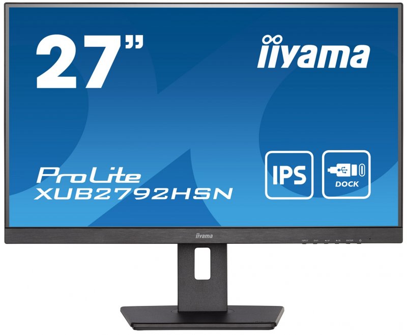iiyama ProLite/ XUB2792HSN-B5/ 27"/ IPS/ FHD/ 75Hz/ 4ms/ Black/ 3R - obrázek produktu