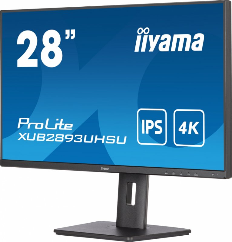 iiyama ProLite/ XUB2893UHSU-B5/ 28"/ IPS/ 4K UHD/ 60Hz/ 3ms/ Black/ 3R - obrázek č. 6