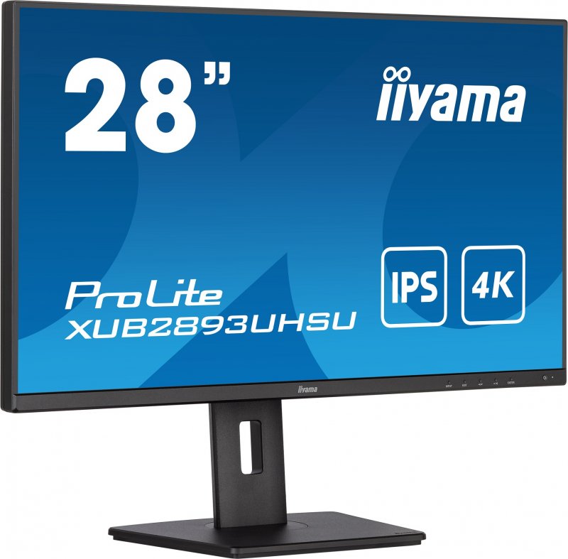 iiyama ProLite/ XUB2893UHSU-B5/ 28"/ IPS/ 4K UHD/ 60Hz/ 3ms/ Black/ 3R - obrázek č. 5