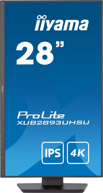 iiyama ProLite/ XUB2893UHSU-B5/ 28"/ IPS/ 4K UHD/ 60Hz/ 3ms/ Black/ 3R - obrázek č. 1