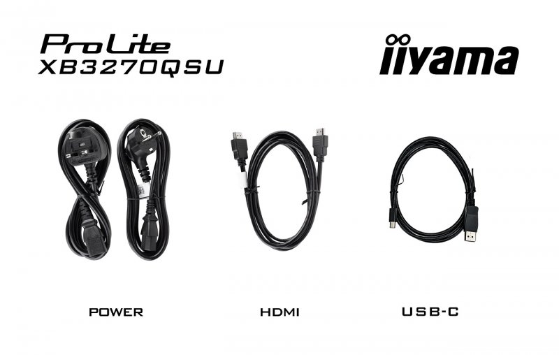 iiyama ProLite/ XB3270QSU-B1/ 31,5"/ IPS/ QHD/ 100Hz/ 3ms/ Black/ 3R - obrázek č. 5