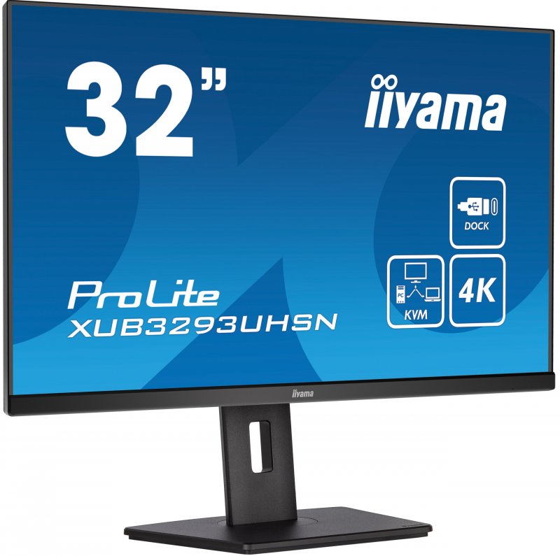 iiyama ProLite/ XUB3293UHSN-B5/ 31,5"/ IPS/ 4K UHD/ 60Hz/ 4ms/ Black/ 3R - obrázek č. 1