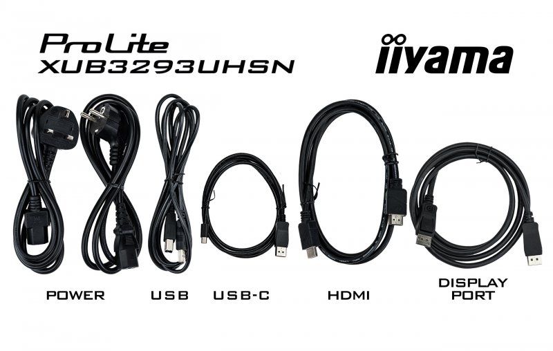 iiyama ProLite/ XUB3293UHSN-B5/ 31,5"/ IPS/ 4K UHD/ 60Hz/ 4ms/ Black/ 3R - obrázek č. 6