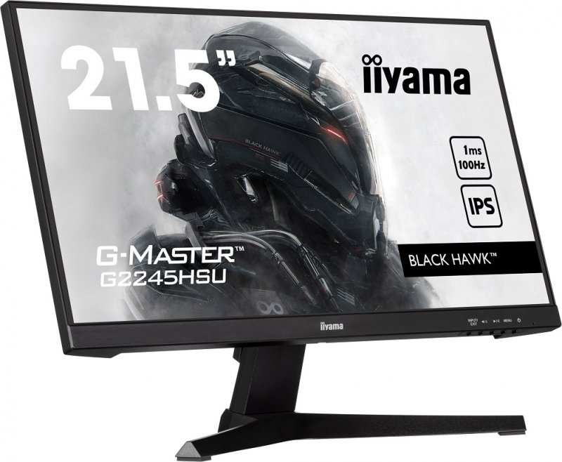 iiyama G-Master/ G2245HSU-B1/ 22"/ IPS/ FHD/ 100Hz/ 1ms/ Black/ 3R - obrázek č. 5