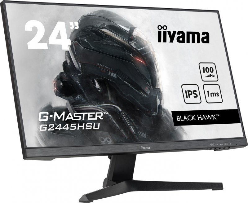 iiyama G-Master/ G2445HSU-B1/ 24"/ IPS/ FHD/ 100Hz/ 1ms/ Black/ 3R - obrázek č. 3