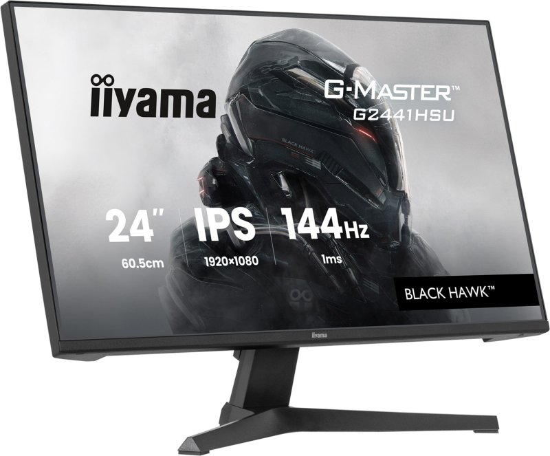 iiyama G-Master / G2441HSU-B1 / 23,8" / IPS / FHD / 144Hz / 1ms / Černá - obrázek č. 1