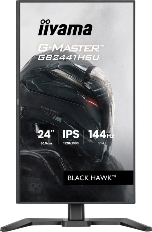 iiyama G-Master / GB2441HSU-B1 / 23,8" / IPS / FHD / 144Hz / 1ms / Černá - obrázek č. 1