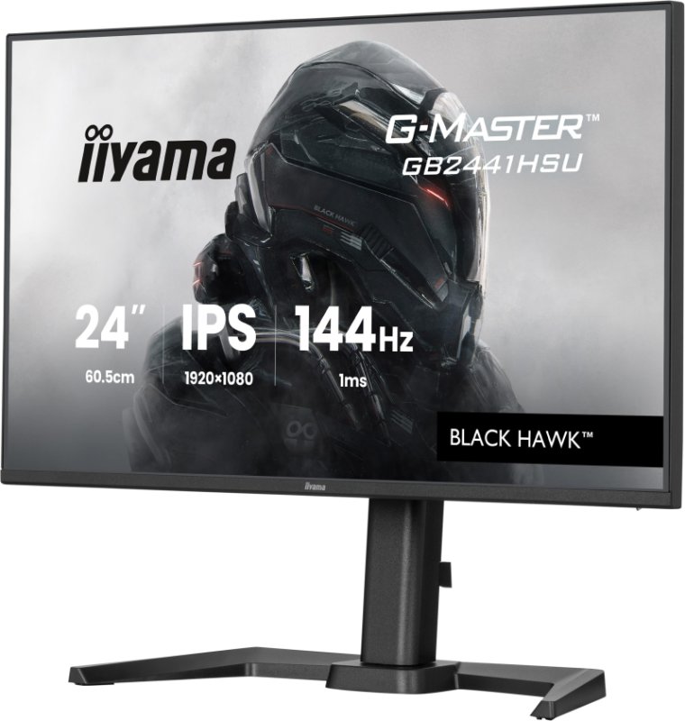 iiyama G-Master / GB2441HSU-B1 / 23,8" / IPS / FHD / 144Hz / 1ms / Černá - obrázek č. 3