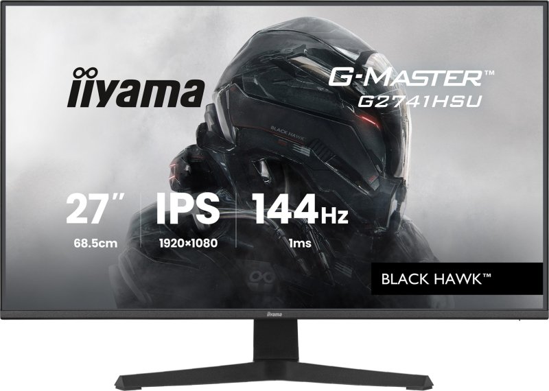 iiyama G-Master / G2741HSU-B1 / 27" / IPS / FHD / 144Hz / 1ms / Černá - obrázek produktu