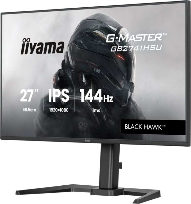 iiyama G-Master / GB2741HSU-B1 / 27" / IPS / FHD / 144Hz / 1ms / Černá - obrázek č. 2